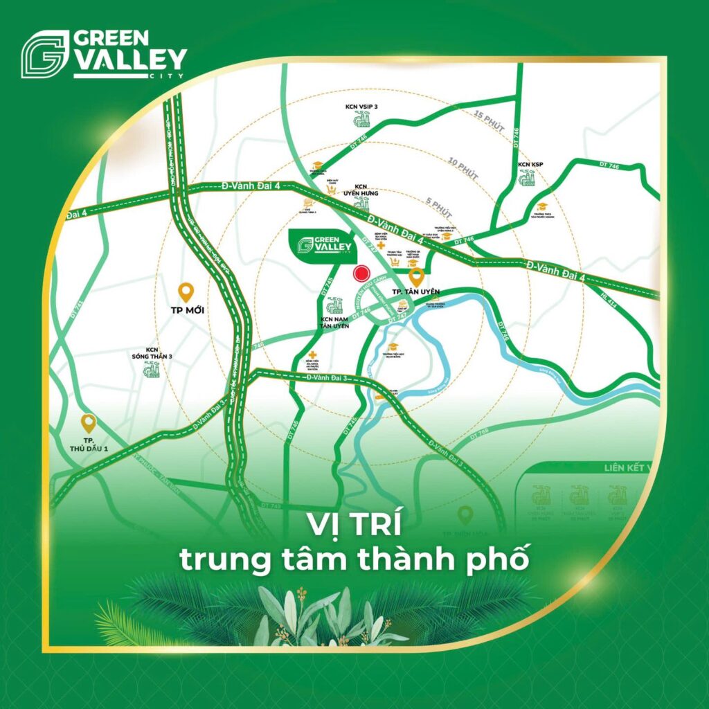 GREEN VALLEY CITY – KHẲNG ĐỊNH PHONG CÁCH SỐNG THƯỢNG LƯU